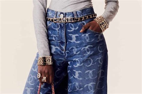 chanel jean pants
